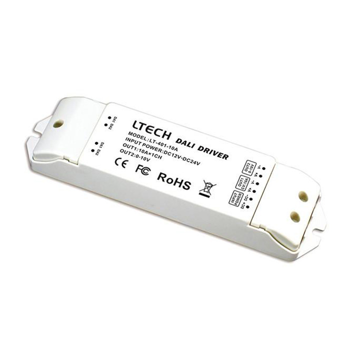 LT-401-10A DC12V-DC24V 0.1～100 Dimming Range good quality Dimming Driver applied for led strip lights